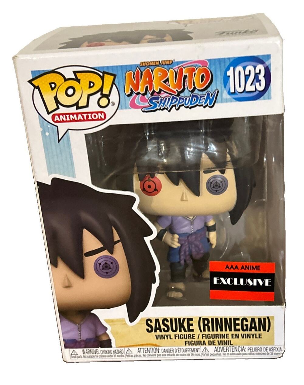 Funko Pop! Animation Naruto Shippuden Sasuke (Rinnegan) #1023 New